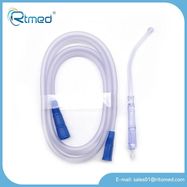Suction Connection Tube with Yankauer Handle